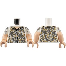 LEGO Minifigür Parçaları: Torso, Vücut, Gövde: 973PB4482C01
