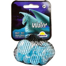 Şeker Adası Filede Kaliteli Dragonlar Renkli Misket 2 / Su Water