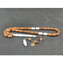 İskeçe Tesbih Halil Hilmi Usta Eseri Deve Kemiği Kombili Natural Kuka Sertifikalı 9904