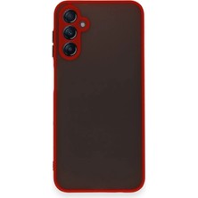 Svoria Store Mey Ithalat®  Samsung Galaxy A25 5g Kılıf Montreal Silikon Kapak - Kırmızı