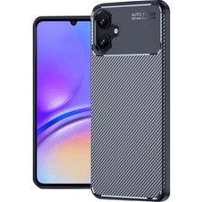 Svoria Store Mey Ithalat®  Samsung Galaxy A06 Kılıf Auto Focus Karbon Kapak - Lacivert