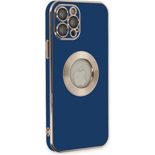 Svoria Store Mey Ithalat®   iPhone 12 Pro Max Kılıf Store Silikon - Mavi