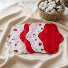 Ceya Bambu Pamuklu Yıkanabilir Doğal Kadın Pedi 10 Lu I (Gece) 31/ 21 cm