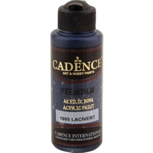 Cadence Akrilik Boya 120 ml Lacivert (Su Bazlı -Ahşap Boya)