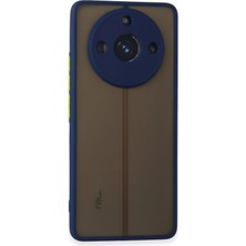 Svoria Store Mey Ithalat®  Realme 11 Pro Kılıf Montreal Silikon Kapak - Lacivert