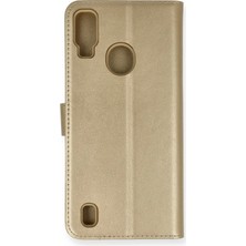 Svoria Store Mey Ithalat®  Reeder P13 Blue Kılıf Trend S Plus Kapaklı Kılıf - Gold