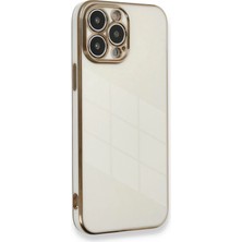 Svoria Store Mey Ithalat®   iPhone 15 Pro Kılıf Volet Silikon - Beyaz