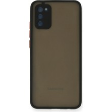 Svoria Store Mey Ithalat®  Samsung Galaxy A03S Kılıf Montreal Silikon Kapak - Siyah