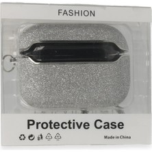 Svoria Store Mey Ithalat®   Airpods 3 (3.nesil) Spell Simli Kılıf - Gümüş