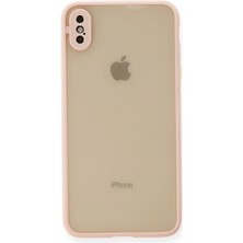 Svoria Store Mey Ithalat®   iPhone Xs Max Kılıf Montreal Silikon Kapak - Pembe