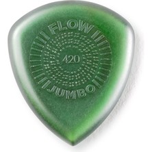 Médiators Jim Dunlop 4,2 mm Flow Jumbo Grip 4,2 mm Torba De 12