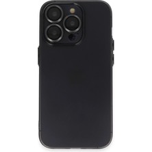 Svoria Store Mey Ithalat®   iPhone 13 Pro Kılıf Luko Lens Silikon - Siyah