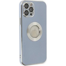 Svoria Store Mey Ithalat®   iPhone 12 Pro Kılıf Store Silikon - Sierra Blue
