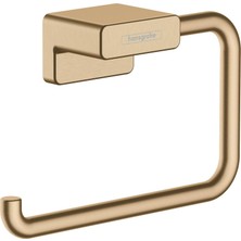 Hansgrohe Tuvalet Kağıdı Tutacağı, Addstoris, Kapaksız Tuvalet Kağıdı Tutacağı, Fırçalanmış Bronz
