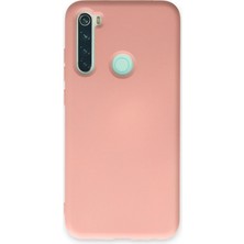 Svoria Store Mey Ithalat®   Redmi Note 8 Kılıf Nano Içi Kadife Silikon - Pudra
