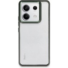 Svoria Store Mey Ithalat®   Redmi Note 13 Pro 4g Kılıf Power Silikon - Koyu Yeşil
