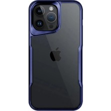 Mey Ithalat®   iPhone 16 Pro Max Kılıf Boyi Silikon Kapak - Lacivert