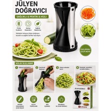 Tohana Jülyen Doğrayıcı – Spiral Sebze ve Meyve Dilimleyici