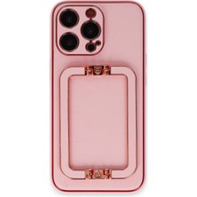 Mey Ithalat®   iPhone 13 Pro Max Kılıf Coco Elit Kapak - Pembe