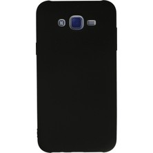 Mey Ithalat®  Samsung Galaxy J7 Kılıf Nano Içi Kadife Silikon - Siyah