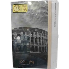 Gıpta Episode Notes 17X24 cm 120 Yaprak Çizgili Sert Kapak Defter Lastikli Ajanda - Kapak  Italya Roma Anti Amfitiyatro Kolezyum ( Colesseum )