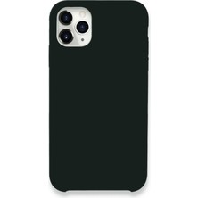 Mey Ithalat®   iPhone 11 Pro Max Kılıf Lansman Legant Silikon - Koyu Yeşil