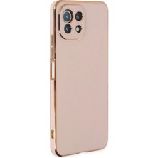 Mey Ithalat®   Mi 11 Lite Kılıf Volet Silikon - Pembe