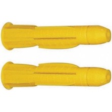 Mey Ithalat® Plastik Roket Dubel 8 mm ( 100 Adet )
