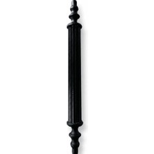 Öyküm Çizgili Siyah Mobilya Kulp 128MM
