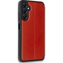 Mey Ithalat®  Samsung Galaxy A16 5g Kılıf Flip Cover - Kırmızı