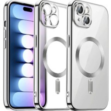 Mey Ithalat®   iPhone 13 Kılıf Kross Magneticsafe Kapak - Titan Gri