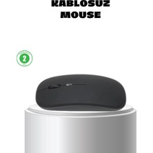 Mey Ithalat® Kablosuz  Mouse –  Gelişmiş Optik Sensör, Profesyonel ve Oyun Kullanımına Uygu