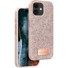 Mey Ithalat®   iPhone 11 Bright Simli Kapak - Pembe