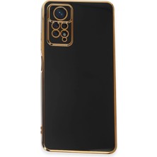 Mey Ithalat®   Redmi Note 12 Pro 4g Kılıf Volet Silikon - Siyah