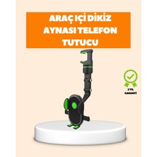 Mey Ithalat® Araç Içi Dikiz Aynası Telefon Tutucu Katlanabilir ve Çok Fonksiyonlu