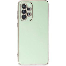 Mey Ithalat®  Samsung Galaxy A73 5g Kılıf Volet Silikon - Açık Yeşil