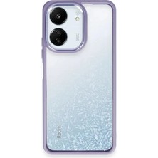Mey Ithalat®   Redmi 13C Kılıf Power Silikon - Lila