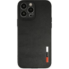 Mey Ithalat®   iPhone 13 Pro Kılıf Loop Deri Silikon - Siyah