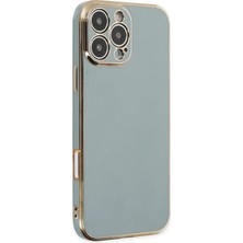 Mey Ithalat®   iPhone 16 Pro Max Kılıf Volet Silikon - Açık Yeşil