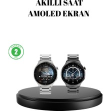 Mey Ithalat® Kablosuz Şarjlı Bluetooth Görüşmeli Akıllı Saat – Android & Ios Uyumlu