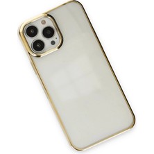 Mey Ithalat®   iPhone 14 Pro Kılıf Element Silikon - Gold