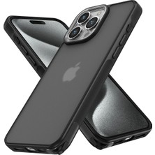 Mey Ithalat®   iPhone 14 Pro Max Kılıf Elegant Kapak - Siyah