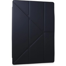 Mey Ithalat®  Samsung Galaxy Tab A9 Plus Kılıf Kalemlikli Mars Tablet Kılıfı - Lacivert