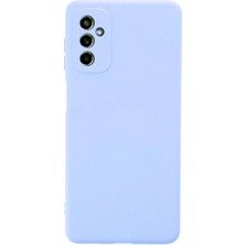Mey Ithalat®  Samsung Galaxy M52 5g Kılıf Nano Içi Kadife Silikon - Lila