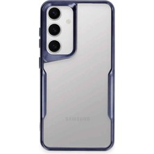 Mey Ithalat®  Samsung Galaxy S24 Kılıf Boyi Silikon Kapak - Lacivert