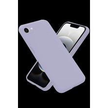 Armüz Apple iPhone 16E Kılıf Nano Içi Kadife Silikon - Lila