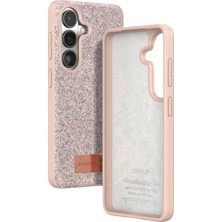 Mey Ithalat®  Samsung Galaxy S26 Bright Simli Kapak - Pembe