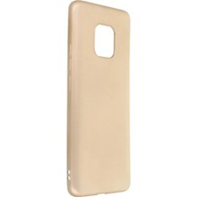 Mey Ithalat®  Huawei Mate 20 Pro Kılıf First Silikon - Gold