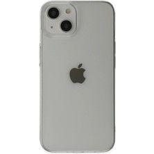 Mey Ithalat®   iPhone 14 Plus Kılıf Pc Sert Şeffaf Kapak - Şeffaf