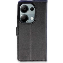 Mey Ithalat®   Redmi Note 13 Pro 4g Kılıf Trend S Plus Kapaklı Kılıf - Siyah